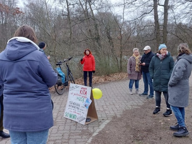Eltern am Bramfelder See